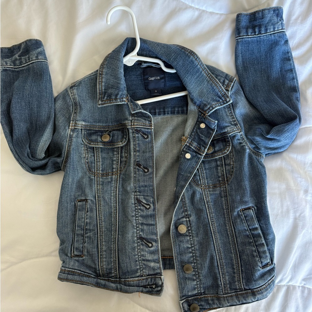 GapKids size small blue denim jacket
